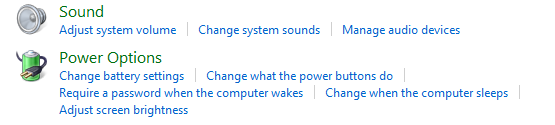 Change Power Options in Windows 7 / 8
